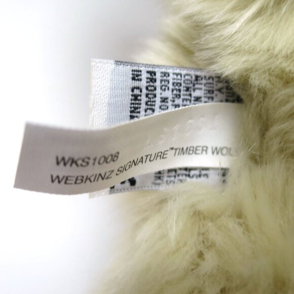 Webkinz Signature Timber Wolf Plush WKS1008 - Picture 11 of 11